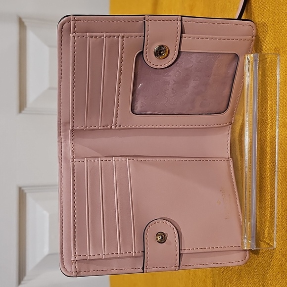 Kate Spade Grove Street Tellie Small Pink Wallet WLRU2822 EUC - Picture 9 of 15